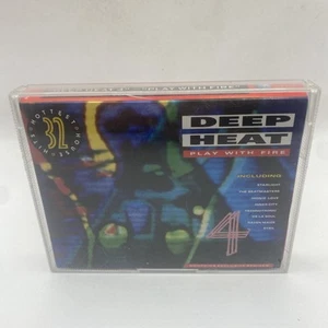 DEEP HEAT 4 PLAY WITH FIRE 2X Cassette Tapes Double Album - Picture 1 of 11