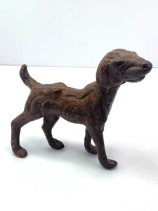 Escultura de perro primitivo - madera o resina, estilo arte popular, 6" x 7 1/2" - Imagen 1 de 21