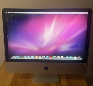 Apple iMac 20” (2007) – 2.8GHz Core 2 Duo, 4GB RAM, Mac OS X 10.6 Works Great - Picture 1 of 9
