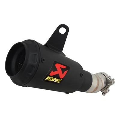 Para Kawasaki Ninja 400 250 2017-2025 Z400 Puntas de escape Negro Silenciador Tubo Medio Foto 1 de 4