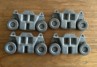 Rodillos inferiores para lavavajillas KDPE234GPS0 KitchenAid (paquete de 4) USADOS originales Foto 1 de 4