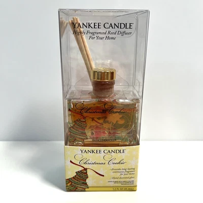 Yankee Candle Christmas Cookie Highly Fragranced Oil Reed Diffuser 1.2 Oz NEW - Image 1 of 4