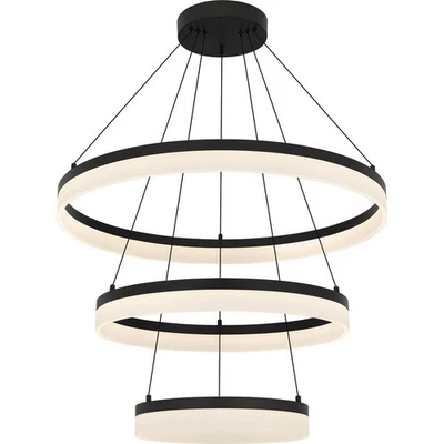 Iluminación Quoizel - Cohen - Colgante LED 71W - 18,5 pulgadas de alto y 31,5 pulgadas Foto 1 de 4