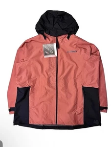 Adidas Terrex Gore-tex Paclite Giacca da Escursionismo Donna Taglie Forti 2X Rosso - Foto 1 di 10