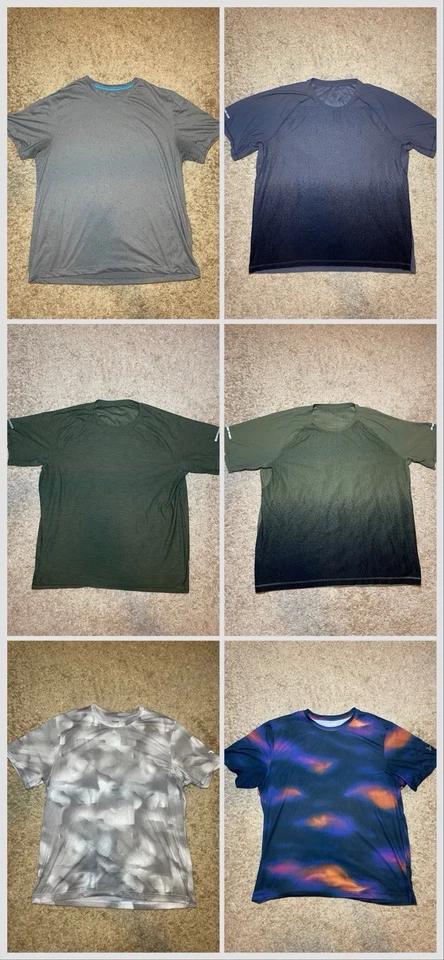 Lote de 6 Camisas Atléticas Old Navy Hombre Talla XL Foto 1 de 4