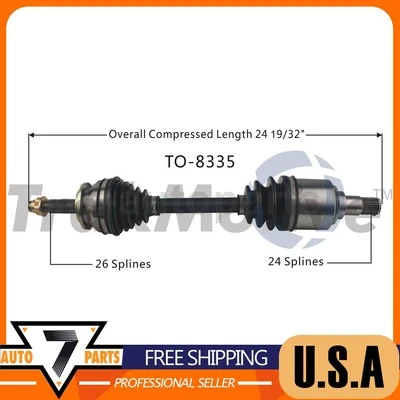 Front Driver Side CV Axle Shaft CV Joint For Scion tC 2015 2014 2013 2012 2011 - Image 1 of 2
