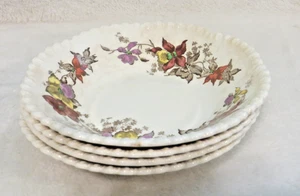 4er Set Royal Cauldon England Obstschalen Blumen - Bild 1 von 5