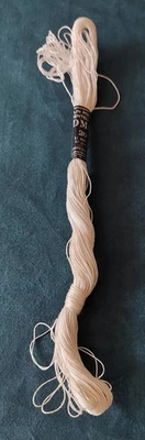 Wire Linen for Lace White DMC 20 41 Meters - Image 1 of 3