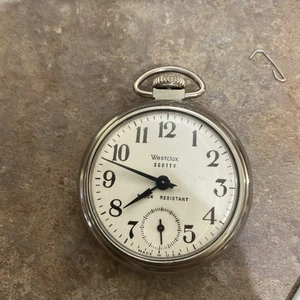 Vintage Westclox Scotty Pocket Watch Working/Functional/Running 1953 made in USA - Picture 1 of 2