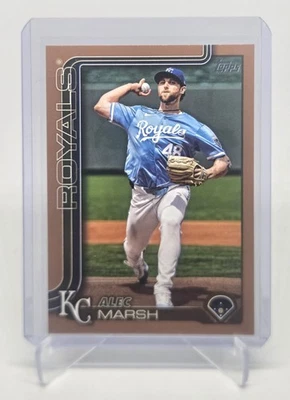 2025 Topps Series 2 Alec Marsh Gold /2025🔥Kansas City Royals - Image 1 of 2