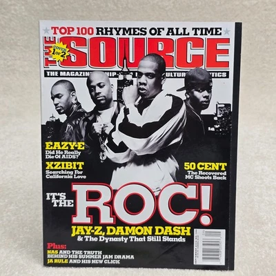 Source Magazine Rap Hip Hop September 2002 Its The Roc JAY-Z NAS EAZY-E NWA - Image 1 of 4