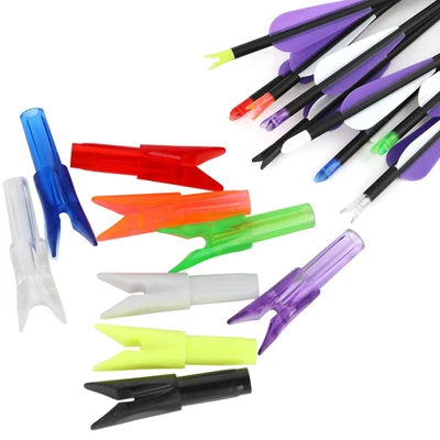 30x Rapid Fire Arrow Nock Insert Tail Fast Nocking 6.2mm Archery Hunting Target - Image 1 of 4
