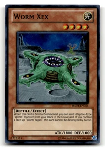 Worm Xex HA03-EN054 Unlimited Super Rare Hidden Arsenal 3 LP - Picture 1 of 2