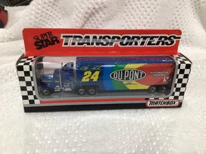 1993 Superstar Transporter 1/87 Jeff Gordon NASCAR Diecast Matchbox - Bild 1 von 3