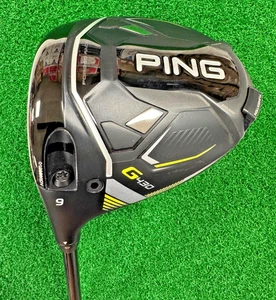PING LEFT HANDED G430 MAX 9° RDX SMOKE RED 6.5 DRIVER (17) - Picture 1 of 7