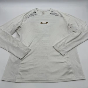 Oakley Regular Fit Ohydrolix Long Sleeve T-Shirt Men L White Logo..#32212 - Picture 1 of 13