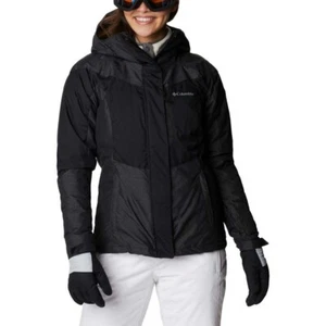 Columbia Women's Rosie Run Thermal Insulated Waterproof Jacket Black Large - Picture 1 of 9