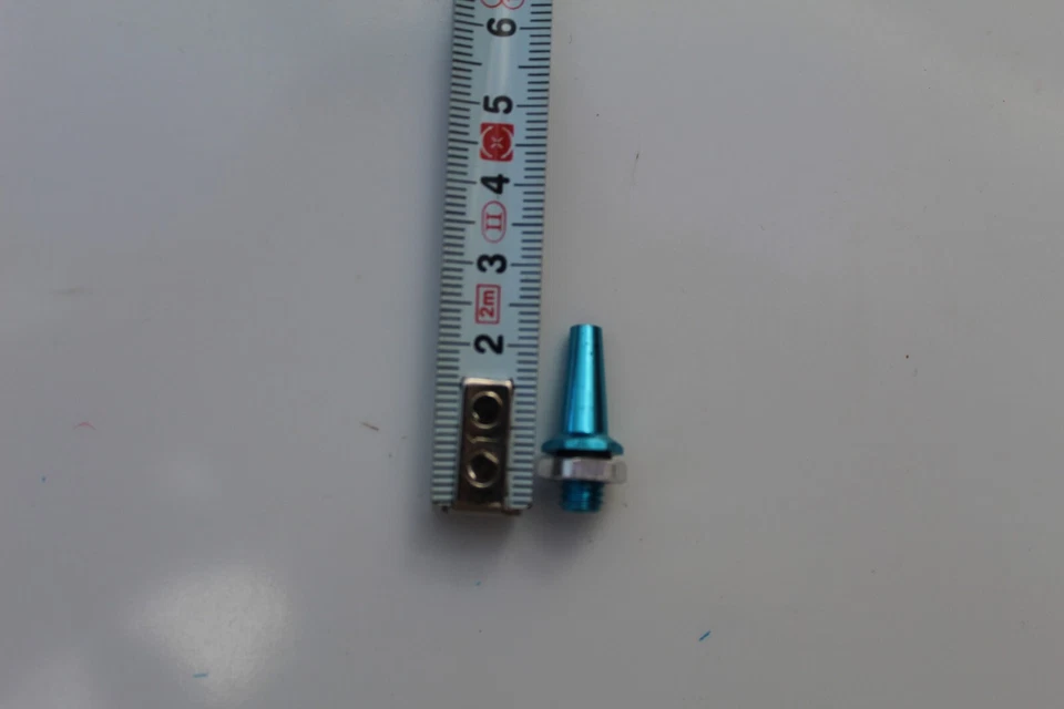 SUPPORTS  ANTENNE ALU BLEU   POUR BATEAUX  NEUF SOUS BLISTER (A179) - Photo 1/1