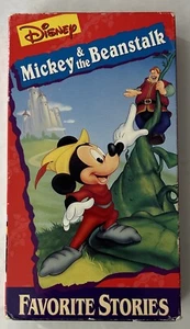 Walt Disney’s Favorite Stories Mickey and the Beanstalk (VHS, 1994) Usado - Imagen 1 de 7