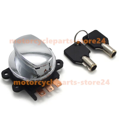 INTERRUPTOR DE ENCENDIDO Y LLAVES para Harley-Davidson FLHP ROAD KING POLICE 07-13 71313-96A Foto 1 de 4