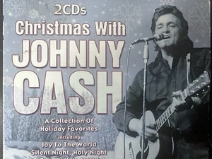 JOHNNY CASH - Christmas With Johnny Cash 2 x CD Set 2002 Sony Custom Marketing - Imagen 1 de 2