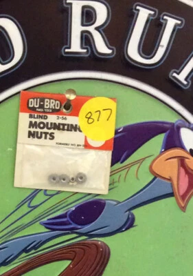 DU-BRO #133: 2-56 BLIND NUTS NewInPack 🇺🇸 Shipped - Изображение 1 из 2