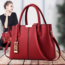 Quality Messenger Cross Body Ladies Handbag Bag Shoulder Bag Womens Purse Red