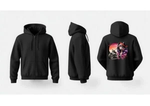 Lady Biker T Shirts & Hoodies - Picture 1 of 4