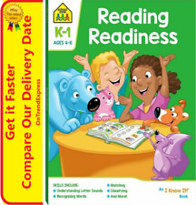 School Zone Reading Readiness I Know It Book By Hinkler 4-6 Ag +FREE POSTAGE NEW