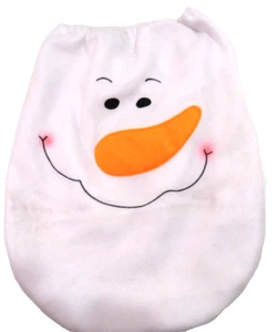 Halloween Tall Snow Ball/Ghost Misc Bag 13"x 16" Drawstring - Picture 1 of 6