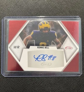 2023 Sage High Series Red Ronnie Bell Auto #A-RB - Picture 1 of 2