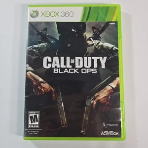 Call of Duty: Black Ops Microsoft Xbox 360 Video Game Disc Only Tested COD - Picture 1 of 9