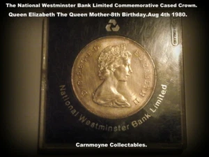 Queen Elizabeth The Queen Mother-80th Birthday Commemorative Crown.1980.AH7294. - Picture 1 of 4
