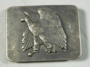 American Eagle - pronto a combattere! Fibbia per cintura Patriotic USA - Foto 1 di 4
