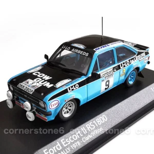 ~ minicamps - FORD ESCORT II RS1800 - RAC RALLY 1978 - 1:43 - 1 of 300 pcs * MIB - Picture 1 of 3