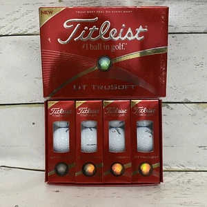 NEU im Karton Titleist DT TruSoft Golfbälle weiß (ein Dutzend) EINGESTELLT SELTEN!! - Bild 1 von 8