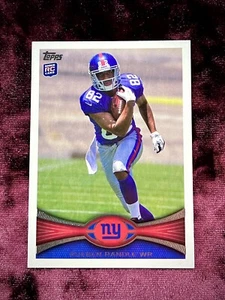 David Wilson 2012 Topps RC MINT NY Giants Rookie Jersey Virginia Tech VT Hokies - Picture 1 of 2