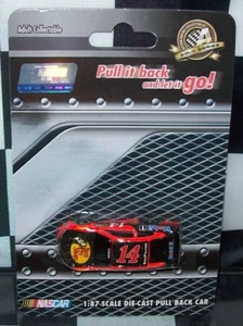 TONY STEWART #14 BASS PRO SHOPS 2014 1/87 NASCAR ACTION DIECAST PULL BACK CAR - Picture 1 of 3