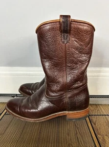 Vintage Orvis Cowboy Boots Men’s Size 9M Leather Made in USA (Read) - Picture 1 of 8