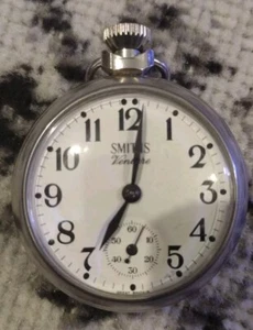 MADE IN GREAT BRITAIN SMITHS VENTURE MEN'S POCKET WIND UP WATCH - Picture 1 of 6