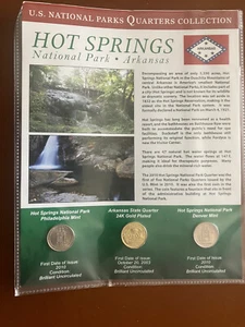 Oklahoma Stempelglanz State Quarters, 1963 postfrisch, Hot Springs - Bild 1 von 2