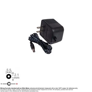 Power Adapter AC DC 5521 12Vdc DC12V 12V 0.5A 500mA Hon-Kwang D12-50 - Picture 1 of 3