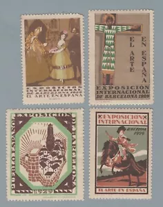 ES0326 Briefmarken: Barcelona 1929 Internationale Kunstausstellung - Bild 1 von 1