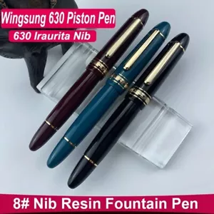 Only Nib For 630 Wing Sung 630 Brief Fountain Pen Iraurita Pen Stationery - Picture 1 of 23