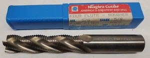 NEW-Niagara Cutter-EDP# 44525, 5/8" Dia.-5/8" Shank -4 Flute-4.5", HSCO - Picture 1 of 10