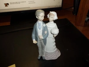 BELLISSIMO LLADRO #4808 (SPOSO E SPOSO) MADE IN SPAGNA - Foto 1 di 8