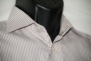 Eton 41 16 striped shirt with convertible cuffs - Picture 1 of 7