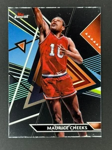 2023-24 Topps Finest #136 Maurice Cheeks - Picture 1 of 3