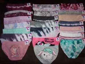 Justice Oh So Soft underwear Bikinis size 6/7 NWT U PICK STYLE/COLOR - Picture 1 of 40