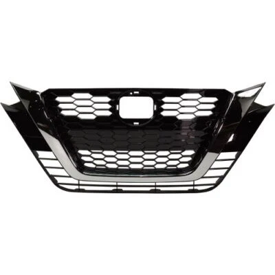 Conjunto de parrilla Sherman NILTI19-99Q-0 acabado negro para Nissan Altima 2019-2022 Foto 1 de 3